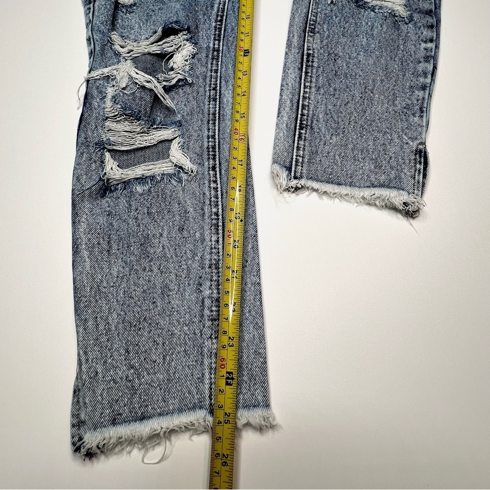 KanCan Jeans Womens Size 1/24 Destroyed Boyfriend High Rise Skinny Distressed - Picture 13 of 13